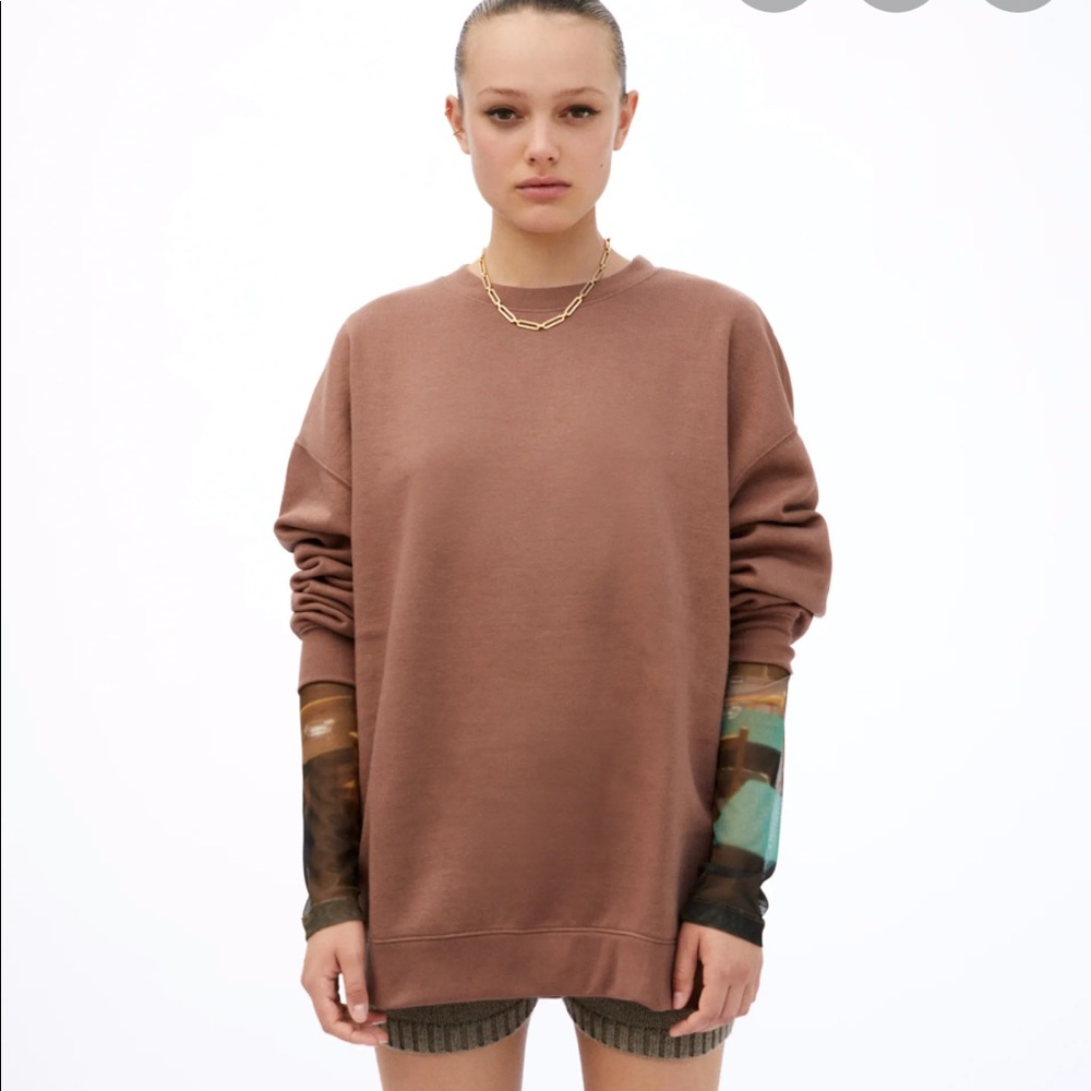 Zara oversized sweatshirt